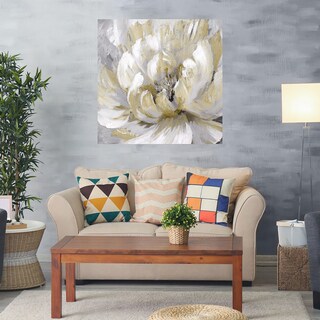 Foto 2 | Foto 2 | Cuadro Decorativo - Estallido De Oro De Primavera - Nan - Arte Floral - Impresión En Lienzo - Fine Art Tj
