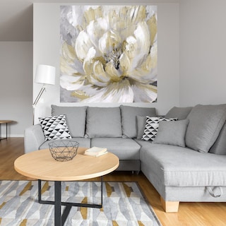 Foto 4 | Foto 4 | Cuadro Decorativo - Estallido De Oro De Primavera - Nan - Arte Floral - Impresión En Lienzo - Fine Art Tj