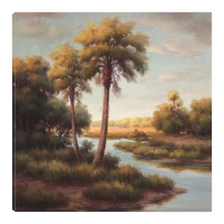 Foto 1 | Foto 1 | Cuadro Decorativo - En El Tropico Ii - Haibin - Arte Costa - Impresión En Lienzo - Fine Art Tj