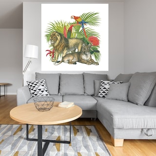 Foto 4 | Foto 4 | Cuadro Decorativo - En La Jungla Ii - Wild Apple Portfolio - Arte Animales - Impresión En Lienzo - Fine Art Tj
