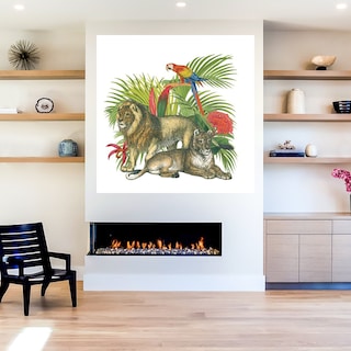 Foto 5 | Foto 5 | Cuadro Decorativo - Floral 19 - Michael Faragher - Arte Floral - Impresión En Lienzo - Fine Art Tj