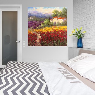 Foto 3 | Foto 3 | Cuadro Decorativo - Flor Del País Ii - Hulsey - Arte Paisaje - Impresión En Lienzo - Fine Art Tj