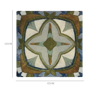 Foto 6 | Foto 6 | Cuadro Decorativo - Azulejos Del Viejo Mundo X - Silvia Vassileva - Arte Abstracto - Impresión En Lienzo - Fine Art Tj