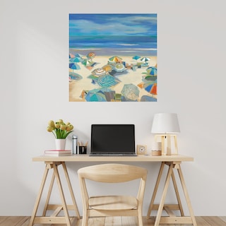 Foto 2 | Foto 2 | Cuadro Decorativo - Fiesta En La Playa - Liz Jardine - Arte Paisaje - Impresión En Lienzo - Fine Art Tj