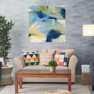 Foto 2 | Foto 2 | Cuadro Decorativo - Caos Azul - Michele Gort - Arte Abstracto - Impresión En Lienzo - Fine Art Tj