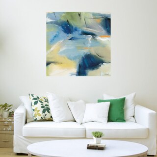 Foto 3 | Foto 3 | Cuadro Decorativo - Caos Azul - Michele Gort - Arte Abstracto - Impresión En Lienzo - Fine Art Tj