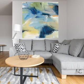 Foto 4 | Foto 4 | Cuadro Decorativo - Caos Azul - Michele Gort - Arte Abstracto - Impresión En Lienzo - Fine Art Tj