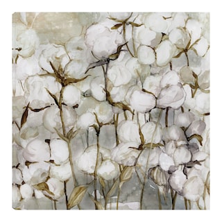 Foto 1 | Foto 1 | Cuadro Decorativo - Campo De Algodón - Carol Robinson - Arte Floral - Impresión En Lienzo - Fine Art Tj