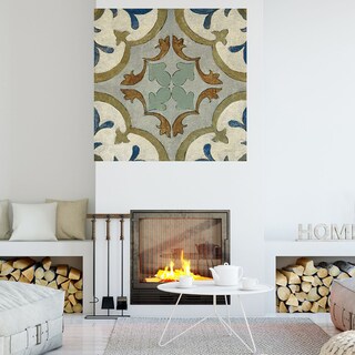 Foto 4 | Foto 4 | Cuadro Decorativo - Azulejos Del Viejo Mundo Viii - Silvia Vassileva - Arte Abstracto - Impresión En Lienzo - Fine Art Tj