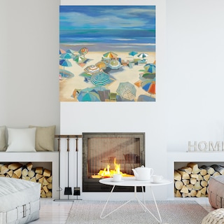 Foto 4 | Foto 4 | Cuadro Decorativo - Fiesta En La Playa - Liz Jardine - Arte Paisaje - Impresión En Lienzo - Fine Art Tj