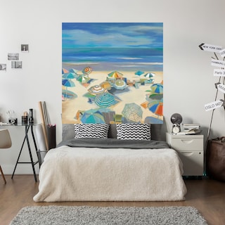 Foto 5 | Foto 5 | Cuadro Decorativo - Fiesta En La Playa - Liz Jardine - Arte Paisaje - Impresión En Lienzo - Fine Art Tj