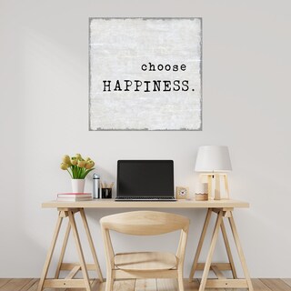 Foto 2 | Foto 2 | Cuadro Decorativo - Elige La Felicidad - Jamie Macdowell - Arte Frases - Impresión En Lienzo - Fine Art Tj