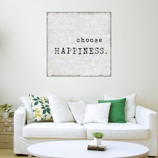 Foto 3 | Foto 3 | Cuadro Decorativo - Elige La Felicidad - Jamie Macdowell - Arte Frases - Impresión En Lienzo - Fine Art Tj