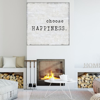 Foto 4 | Foto 4 | Cuadro Decorativo - Elige La Felicidad - Jamie Macdowell - Arte Frases - Impresión En Lienzo - Fine Art Tj