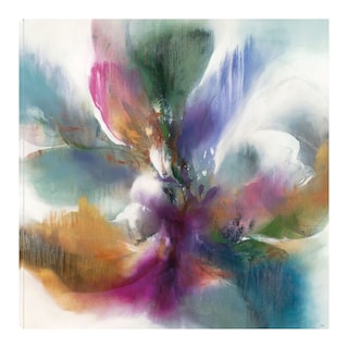 Foto 1 | Foto 1 | Cuadro Decorativo - Flor Fucsia - K. Nari - Arte Abstracto - Impresión En Lienzo - Fine Art Tj