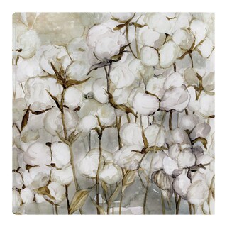 Foto 1 | Foto 1 | Cuadro Decorativo - Campo De Algodón - Carol Robinson - Arte Floral - Impresión En Lienzo - Fine Art Tj
