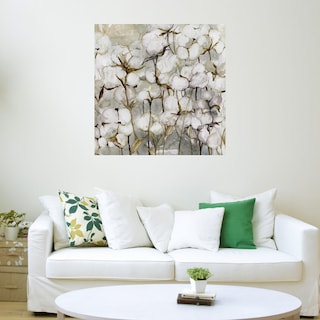 Foto 3 | Foto 3 | Cuadro Decorativo - Campo De Algodón - Carol Robinson - Arte Floral - Impresión En Lienzo - Fine Art Tj