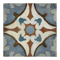 Cuadro Decorativo - Azulejos Del Viejo Mundo Vii - Silvia Vassileva  - Arte Abstracto - Impresión En Lienzo - Fine Art Tj