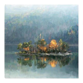 Foto 1 | Foto 1 | Cuadro Decorativo - Escape Del Lago - Studio Arts - Arte Paisaje - Impresión En Lienzo - Fine Art Tj