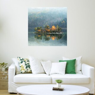 Foto 3 | Foto 3 | Cuadro Decorativo - Escape Del Lago - Studio Arts - Arte Paisaje - Impresión En Lienzo - Fine Art Tj