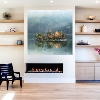 Foto 5 | Foto 5 | Cuadro Decorativo - Escape Del Lago - Studio Arts - Arte Paisaje - Impresión En Lienzo - Fine Art Tj