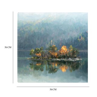 Foto 6 | Foto 6 | Cuadro Decorativo - Escape Del Lago - Studio Arts - Arte Paisaje - Impresión En Lienzo - Fine Art Tj