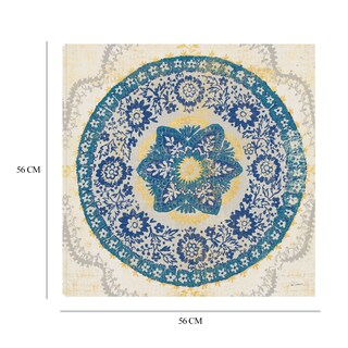 Foto 6 | Foto 6 | Cuadro Decorativo Fine Art Tj Medallón Raja Sue Schlabach Arte Abstracto Impresión en Lienzo