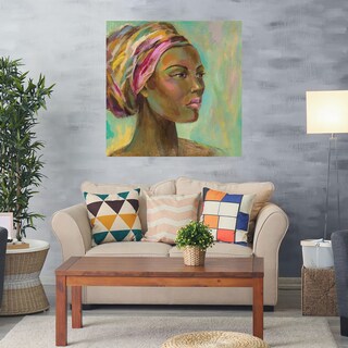 Foto 2 | Foto 2 | Cuadro Decorativo Fine Art Tj Mujer Africana I Silvia Vassileva Arte Moderno Impresión en Lienzo