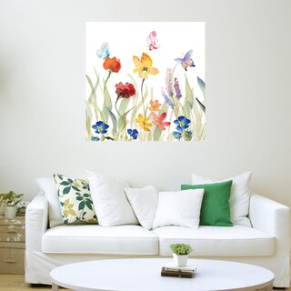 Foto 3 | Foto 3 | Cuadro Decorativo Fine Art Tj Jardín de Flores Silvestres Lanie Loreth Arte Moderno Impresión en Lienzo