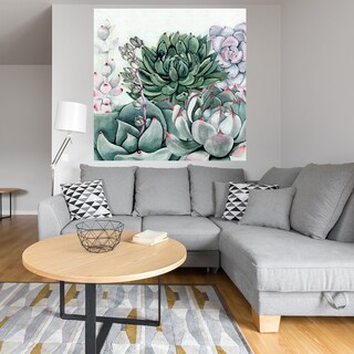 Foto 4 | Foto 4 | Cuadro Decorativo - Jardín De Suculentas Ii - Susan Jill  - Arte Moderno - Impresión En Lienzo - Fine Art Tj