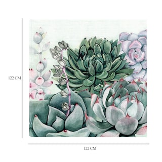 Foto 6 | Foto 6 | Cuadro Decorativo - Jardín De Suculentas Ii - Susan Jill  - Arte Moderno - Impresión En Lienzo - Fine Art Tj