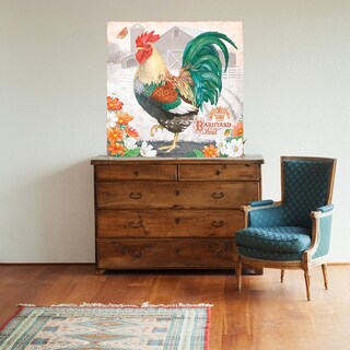 Foto 2 | Foto 2 | Cuadro Decorativo Fine Art TJ 'Gallo Esmeralda' de Beth Grove 122 x 122 cm