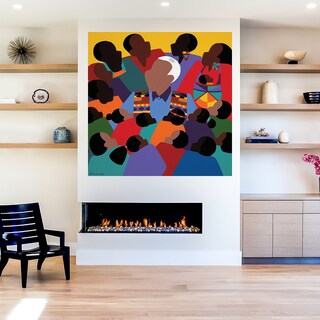 Foto 5 | Foto 5 | Cuadro Decorativo - Jardín Florido - Fine Art Tj - Gustav Klimt - Arte Moderno - Impresión En Lienzo