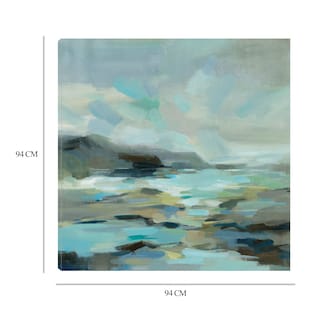 Foto 6 | Foto 6 | Cuadro Decorativo - Laguna Azul - Silvia Vassileva - Arte Paisaje - Impresión En Lienzo - Fine Art Tj