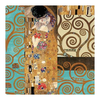 Foto 1 | Foto 1 | Cuadro Decorativo - Klimt Iv 150 Aniversario - Gustav Klimt - Arte Abstracto - Impresión En Lienzo - Fine Art Tj
