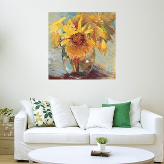 Foto 3 | Foto 3 | Cuadro Decorativo - Girasoles En Agua - Beth Forst - Arte Moderno - Impresión En Lienzo - Fine Art Tj