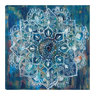 Foto 1 | Foto 1 | Cuadro Decorativo - Mandala En Azul Ii - Danhui Nai - Arte Abstracto - Impresión En Lienzo - Fine Art Tj
