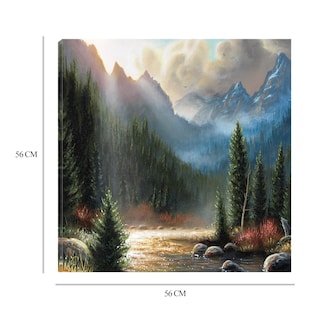 Foto 6 | Foto 6 | Cuadro Decorativo - La Llamada - Chuck Black - Arte Paisaje - Impresión En Lienzo - Fine Art Tj