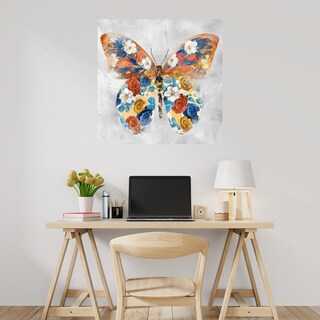 Foto 2 | Foto 2 | Cuadro Decorativo - Flores De Mariposa I - Studio Arts - Arte Moderno - Impresión En Lienzo - Fine Art Tj