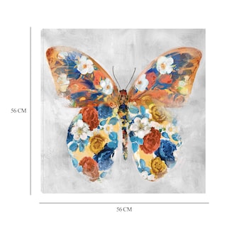 Foto 6 | Foto 6 | Cuadro Decorativo - Flores De Mariposa I - Studio Arts - Arte Moderno - Impresión En Lienzo - Fine Art Tj