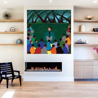 Foto 5 | Foto 5 | Cuadro Decorativo - Luz Y Sombra I - Jeffrey Leonard - Arte Paisaje - Impresión En Lienzo - Fine Art Tj