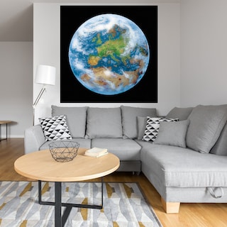 Foto 4 | Foto 4 | Cuadro Decorativo - Globo Terraqueo I - Contemporary Photography - Arte Moderno - Impresión En Lienzo - Fine Art Tj