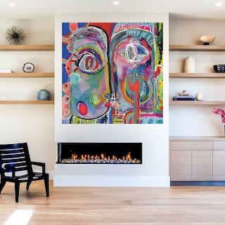 Foto 5 | Foto 5 | Cuadro Decorativo - Marmol De Arcoiris I - Heather Hayes - Arte Abstracto - Impresión En Lienzo - Fine Art Tj