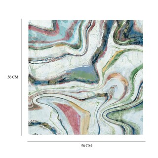 Foto 6 | Foto 6 | Cuadro Decorativo - Marmol De Arcoiris I - Heather Hayes - Arte Abstracto - Impresión En Lienzo - Fine Art Tj