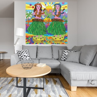 Foto 4 | Foto 4 | Cuadro Decorativo - Fine Art Tj - Juguete de Chica Hula - Howie Green - Arte Moderno - Impresión En Lienzo