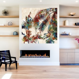 Foto 5 | Foto 5 | Cuadro Decorativo Fine Art Tj Frondas De Palmas Ii