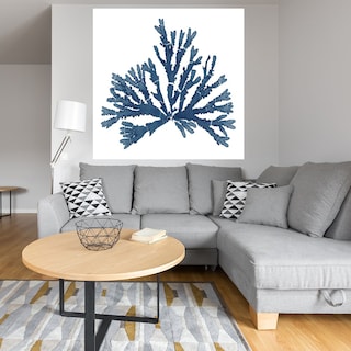 Foto 4 | Foto 4 | Cuadro Decorativo Fine Art Tj Musgos del Mar del Pacífico Azul Iv Wild Apple Portfolio Arte Floral Impresión en Lienzo