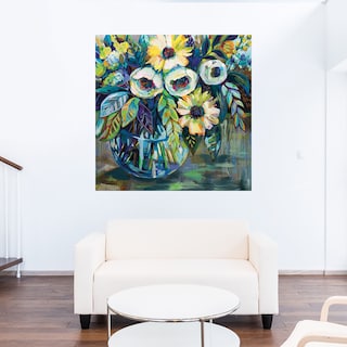 Foto 5 | Foto 5 | Cuadro Decorativo - Naturaleza Acuatica Ii - Danielle Carson - Arte Floral - Impresión En Lienzo - Fine Art Tj