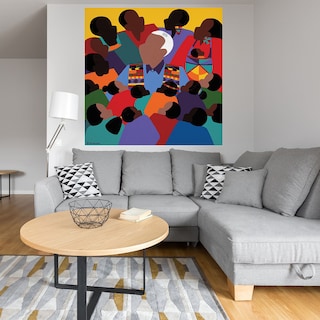Foto 4 | Foto 4 | Cuadro Decorativo - Madiba Mandela - Synthia Saint James - Arte Moderno - Impresión En Lienzo - Fine Art Tj