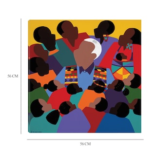 Foto 6 | Foto 6 | Cuadro Decorativo - Madiba Mandela - Synthia Saint James - Arte Moderno - Impresión En Lienzo - Fine Art Tj